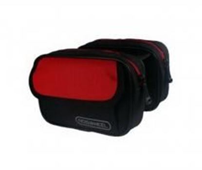 Foto de The Bicycle Saddle Pack - Tube Before Package with A Mobile Phone Bag