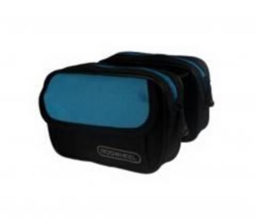 Picture of The Bicycle Saddle Pack - Tube Before Package with A Mobile Phone Bag