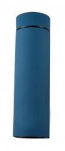 Foto de Insulated Mug Large-capacity Stainless Steel Cup Portable Bottle 17 Oz, Ink Blue