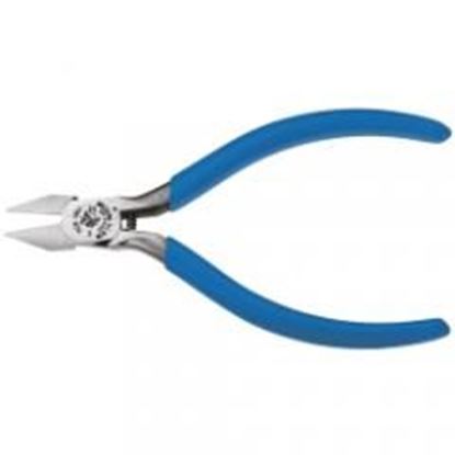 图片 5" Coil Spring Diagonal Cutting - Pointed Nose, Narrow Jaws Pliers