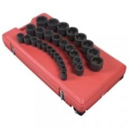 Picture of 3/4" Drive 29 Piece SAE Impact Socket Set