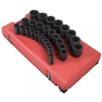 图片 3/4" Drive 29 Piece SAE Deep Impact Socket Set