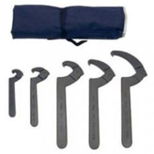 Picture of Adj. Hook Spanner Wrench Set