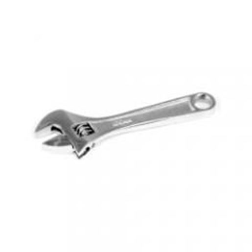 图片 Adjustable Wrench, 4" Long, Satin Finish