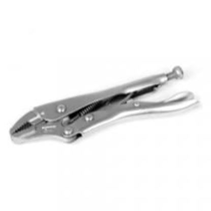 图片 Adjustable Locking Pliers, 5" Long, with Curved Jaw