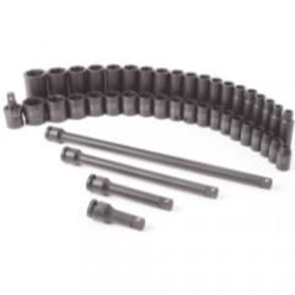 Picture of 1/2" Drive 43 Piece Metric Master Impact Socket Set