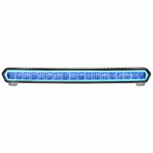 Foto de SALE - RIGID Industries SR-L Series 20" Off-Road LED Light Bar - Black w/Blue Halo Back Lighting