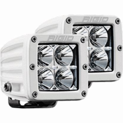 Picture of SALE - RIGID Industries D-Series PRO Hybrid-Flood LED - Pair - White