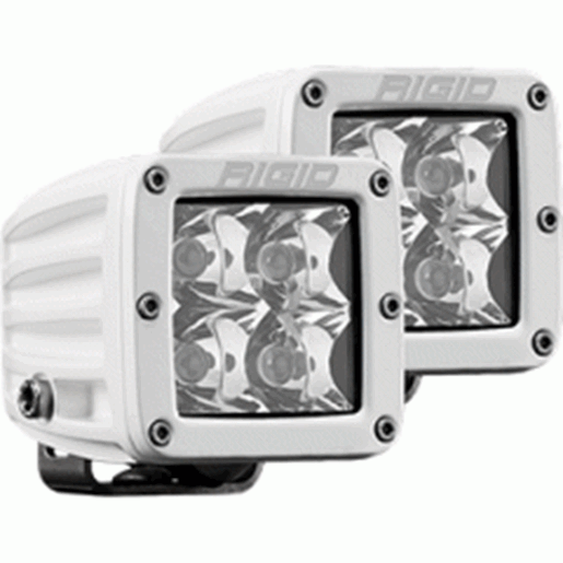 图片 SALE - RIGID Industries D-Series PRO Hybrid-Spot LED - Pair - White