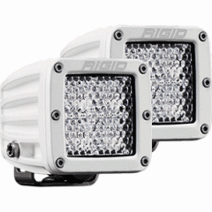 Foto de SALE - RIGID Industries D-Series PRO Hybrid-Diffused LED - Pair - White