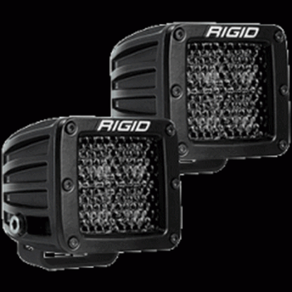 图片 SALE - RIGID Industries D-Series Pro Spot Diffused Midnight Surface Mount - Pair