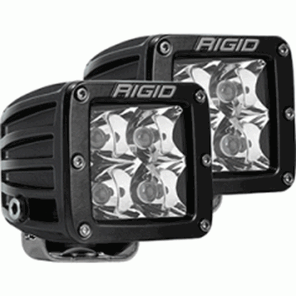 图片 SALE - RIGID Industries D-Series PRO Hybrid-Spot LED - Pair - Black