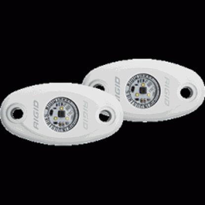 Picture of SALE - RIGID Industries A-Series White High Power LED Light - Pair - Natural White