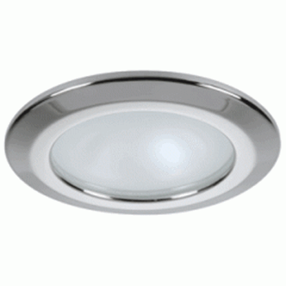 Picture of CLOSEOUT - Quick Kor XP Downlight LED - 6W, IP66, Screw Mounted - Round Stainless Bezel, Round Warm White Light