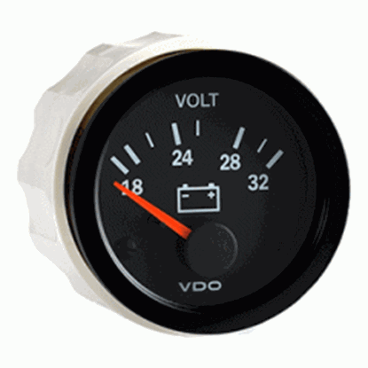 图片 VDO Vision Black 24V Voltmeter