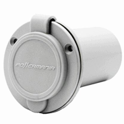 Picture of Powermania AC Plug Port - White