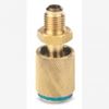 Picture of Anti-Blowback Adapter, for R134a Yellow Hose, Prevents Refrigerant Loss, 1/2" Acme M x 1/2" Acme F