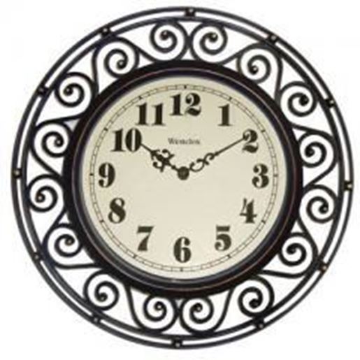 图片 12" Detailed Wall Clock