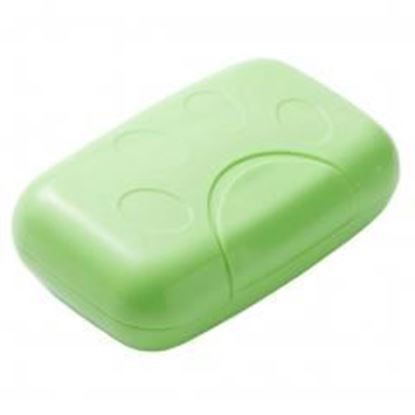 Picture of Travel Soap Dish Holder/Candy Box For Bathroom & Kitchen-Green