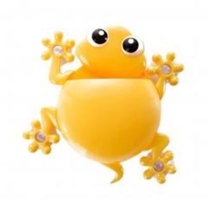 Foto de [Gecko] Lovely Novelty Animal Toothbrush Toothpaste Holder Wall Bathroom Suction for Kids, C