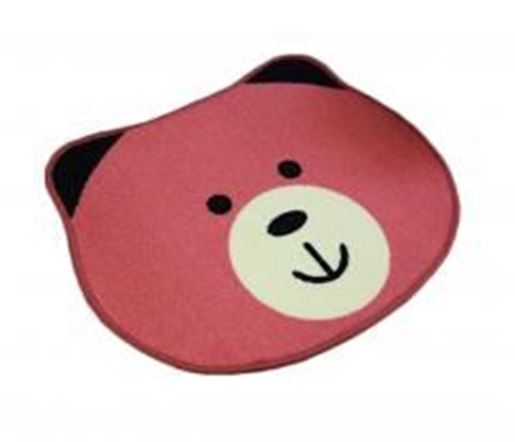 图片 Latex Backed Kitchen Bathroom Mats Cute Bear Door Rugs