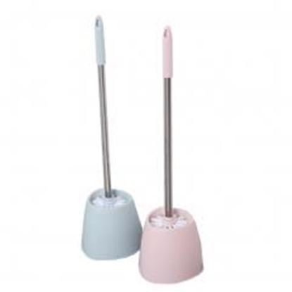 Foto de 2 Packs Bathroom Cleaning Brushes Toilet Brushes With Holders Household Cleaning