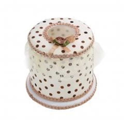 Foto de Tissue Box Cover European Pastoral Lace Decorative Tissue Box #1