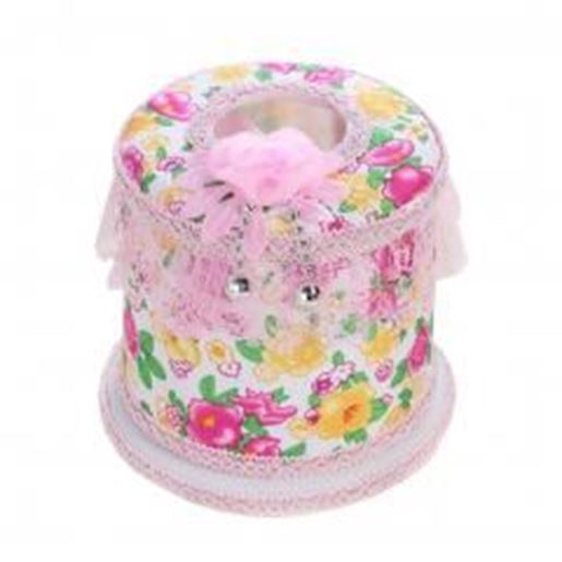 图片 Tissue Box Cover European Pastoral Lace Decorative Tissue Box #7