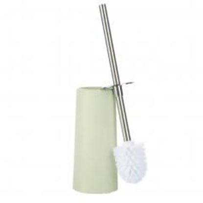 Picture of Home/ Hotel Toilet Brushes with Tall Bowl Holder - Light Green