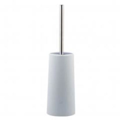 Foto de Home/ Hotel Toilet Brushes with Tall Bowl Holder - Light Blue