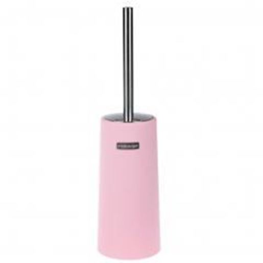 Picture of Home/ Hotel Toilet Brushes with Tall Bowl Holder - Pink