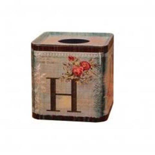 Picture of Tissue Box  European Style Reel Tissue Box Iron Napkin Box