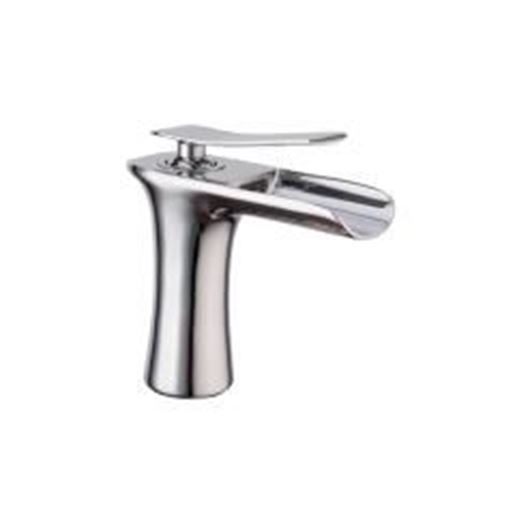 图片 Fyeer Single Handle High Quality Waterfall Brass Basin Faucet: Free Shipping Fyeer Single Handle High Quality Brass Basin Faucet