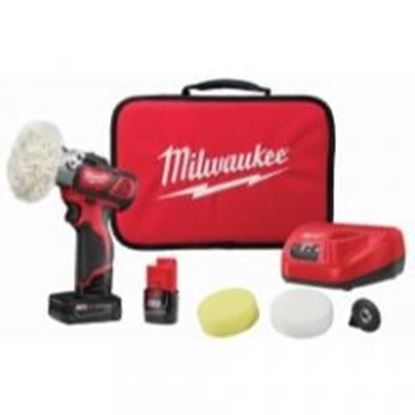 图片 M12 Cordless Variable Speed Polisher Sander w/ 5-Piece Accessory Kit