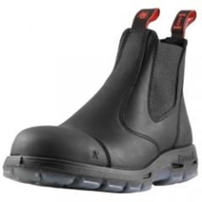 图片 Redback Boots Easy Escape 6" Slip-On Steel Toe Scuff Cap 10.5UK (11.5 US)