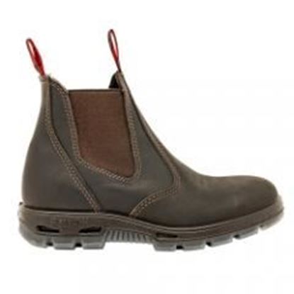 图片 Redback Boots Boot Bonsall-Claret Brown Slip-On, Size 8.5UK