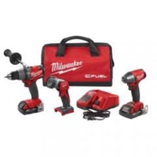 图片 Milwaukee M18 FUEL 3-Piece Automotive Kit