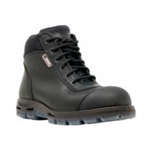 Foto de Redback Boots Sentinel HD Blk Lace Steel Toe Side Zip Cap, Size 10UK