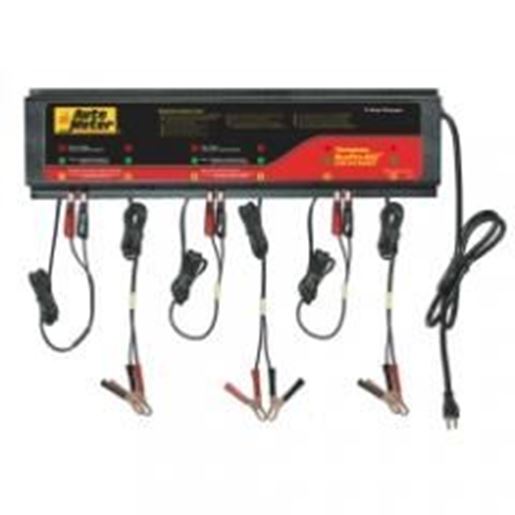 Foto de AGM Optimized Smart Battery Charger - 6 Channel, 230v 5 amp