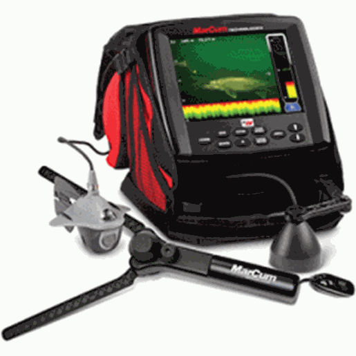 Picture of CLOSEOUT - MarCum LX-9 Digital Sonar/Camera System - 8" LCD Dual Beam w/OSD Camera