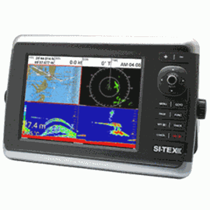 Picture of CLOSEOUT - SI-TEX NavStar 10 10" Hybrid Touchscreen MFD w/Internal GPS Antenna