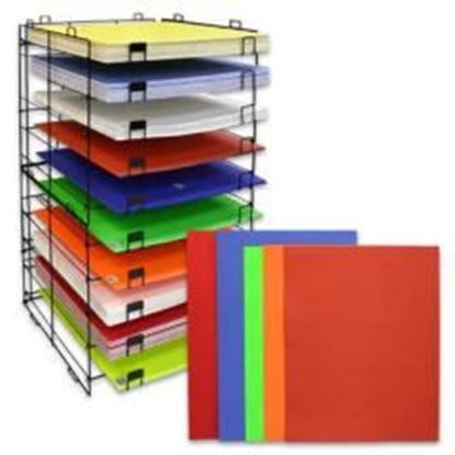 Picture of proje-count-board-paper-on-rack---assorted-case-pack-1000