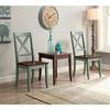 Image sur Better Homes & Gardens Maddox Crossing Dining Chairs, Set of 2, Antique Sage