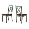Изображение Better Homes & Gardens Maddox Crossing Dining Chairs, Set of 2, Antique Sage