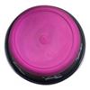 Spacious Stainless Steel Pet Bowl Bonded Fusion Pink Base By
