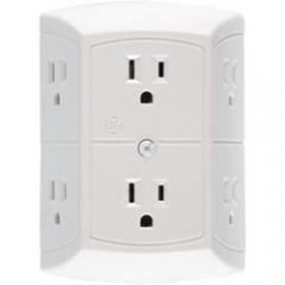 Foto de Ge 6-outlet In-wall Adapter