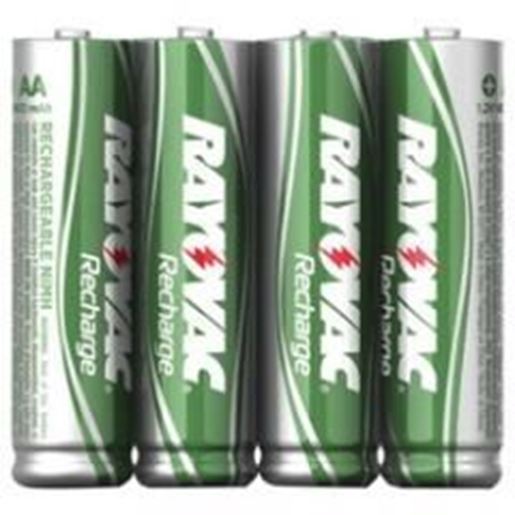 Picture of Rayovac Ready-to-use Rechargeable Nimh Batteries (aaa; 600mah; 4 Pk)