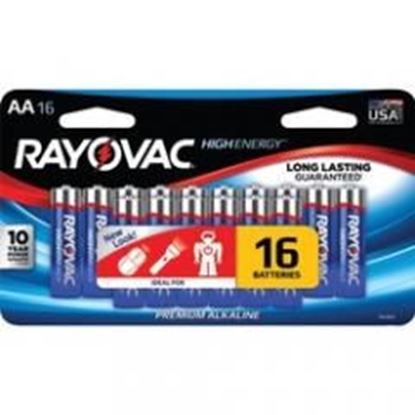 图片 Rayovac Aa Alkaline Batteries (16 Pk)