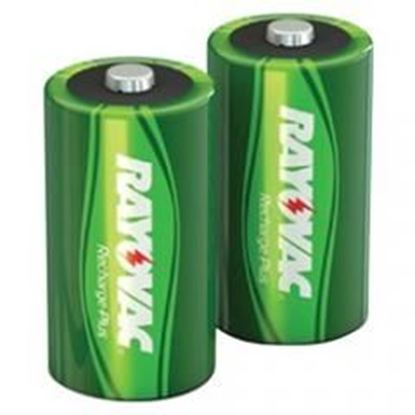 Foto de Rayovac Ready-to-use Rechargeable Nimh Batteries (c; 2 Pk; 3,000mah)