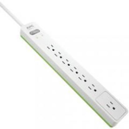 Picture of Apc By Schneider Electric 7-outlet Surgearrest Surge Protector, 6ft Cord (white)